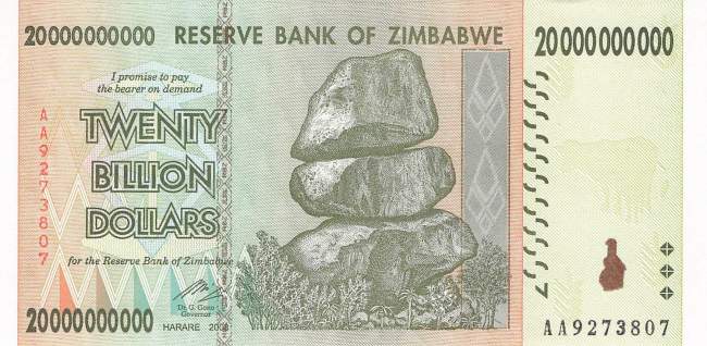 20 billion Dollar 2008